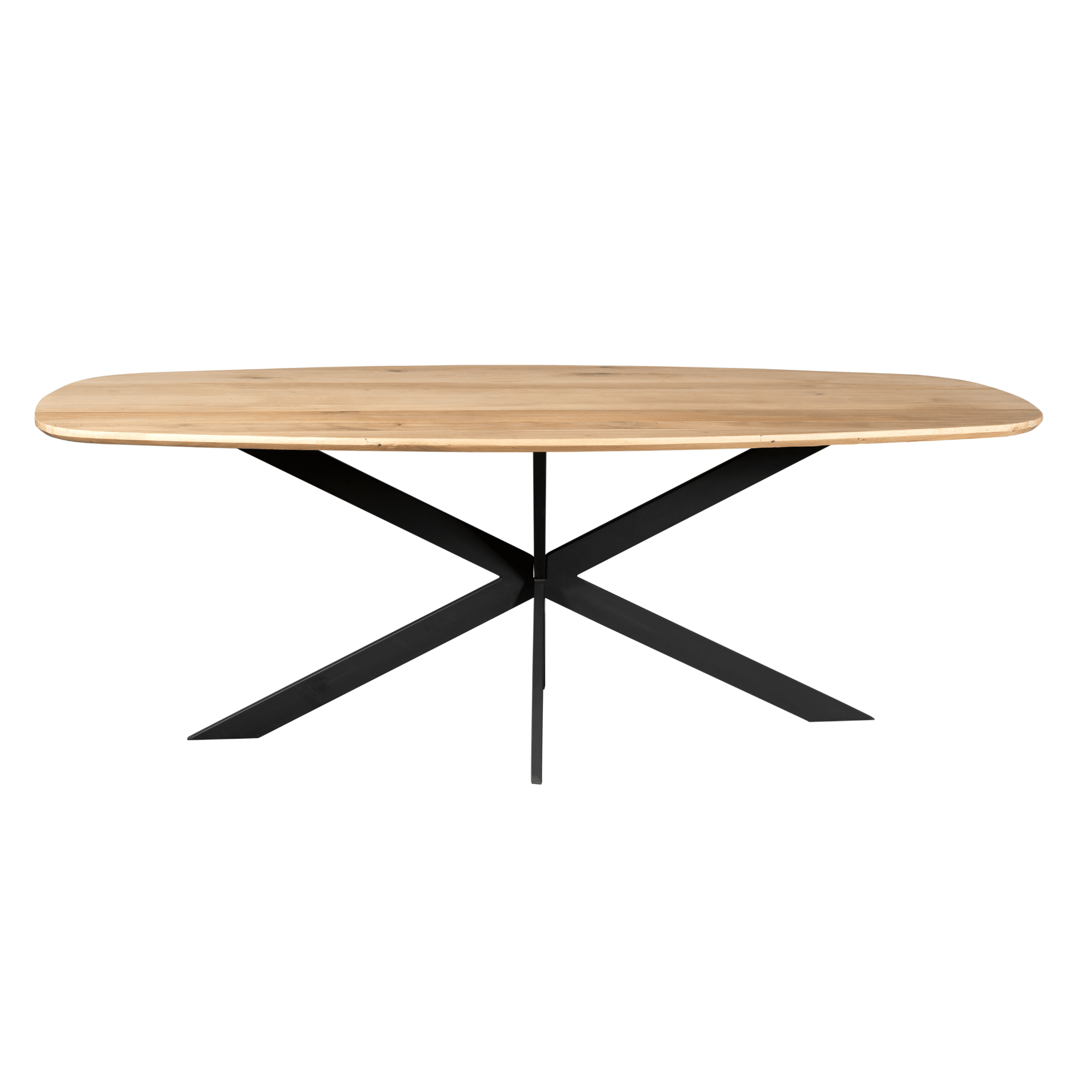 Starfurn Eiken eettafel Ferris | Deens Ovaal 240 cm | Naturel