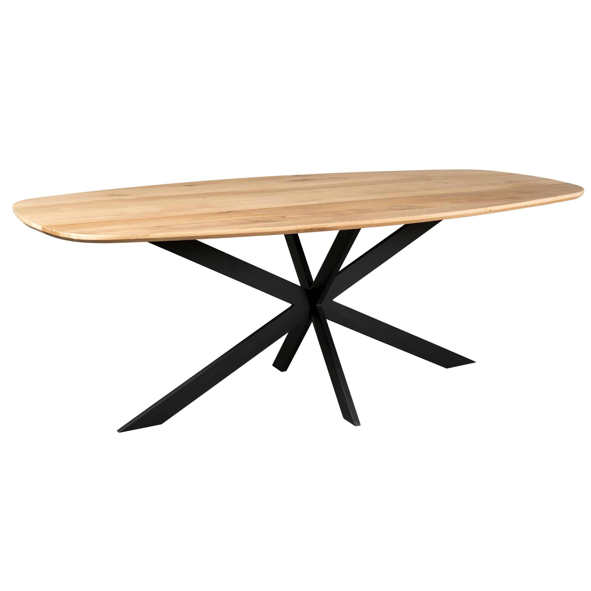Starfurn Eiken eettafel Ferris | Deens Ovaal 280 cm | Naturel