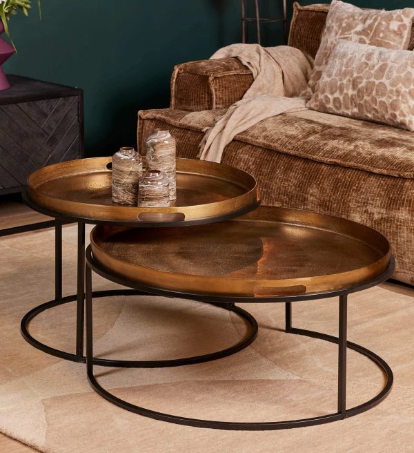 Starfurn Salontafel Puck | 78 cm | Set van 2