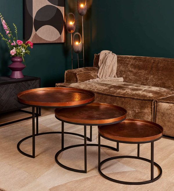 Starfurn Salontafel Clive | 70 cm | Set van 3