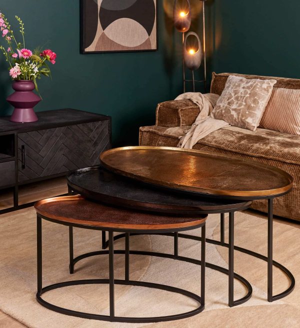 Starfurn Salontafel Raley | 100 cm | Set van 3