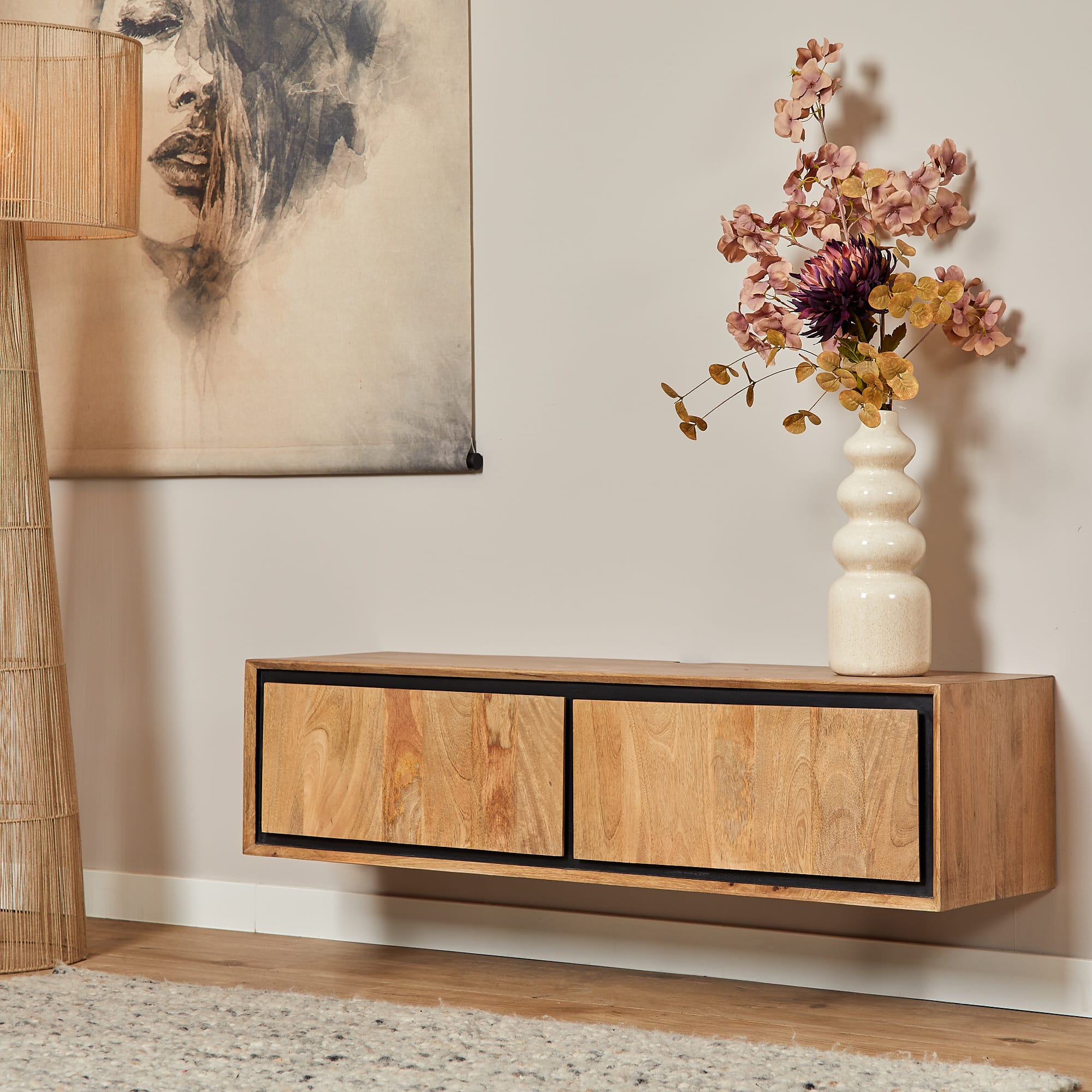 Starfurn Zwevend tv meubel RichWood | 120 cm