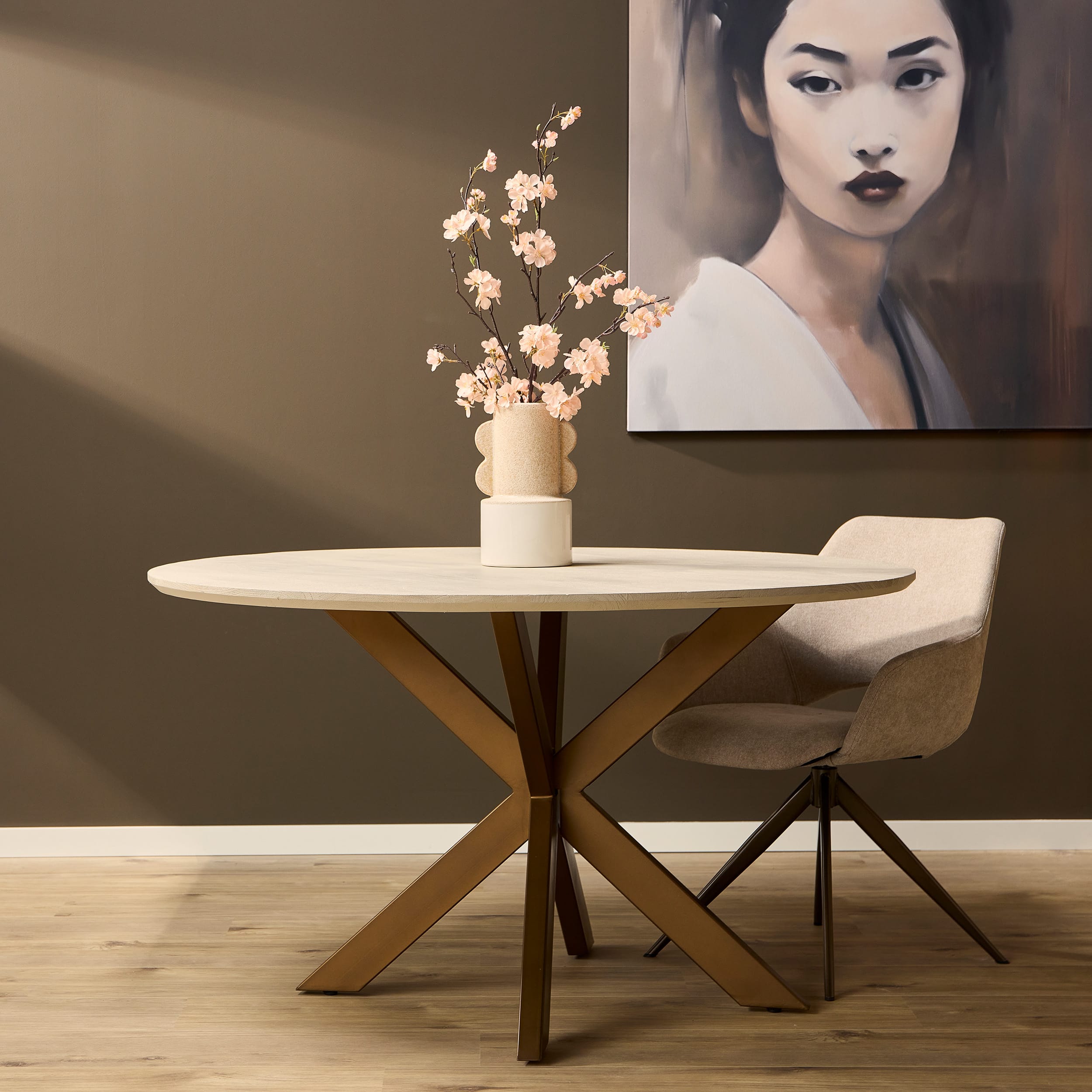 Starfurn Eettafel Madison Sand | 150 cm