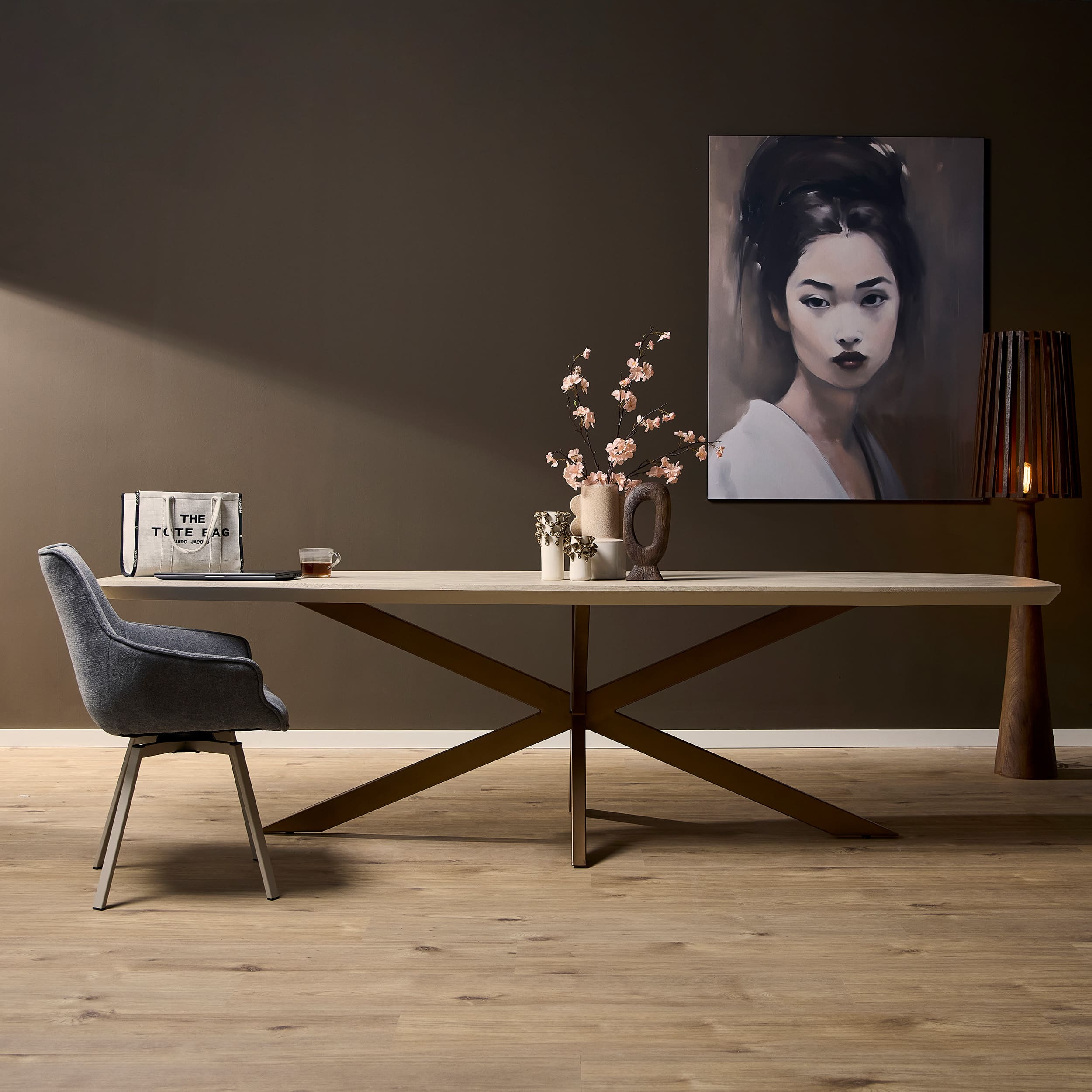 Starfurn Eettafel Madison Sand | 280 cm | Deens Ovaal