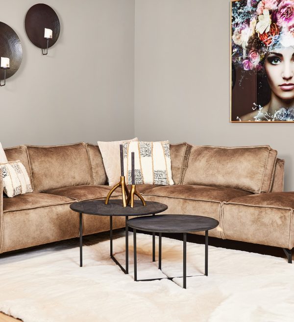 Starfurn Salontafel Arlington Black | 70 cm | Set van 2