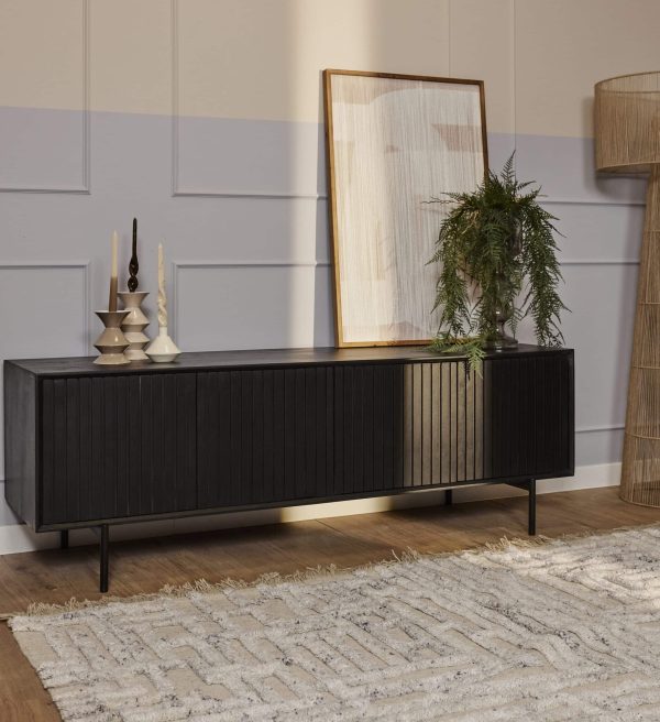 Starfurn Tv meubel Madison Black | 165 cm