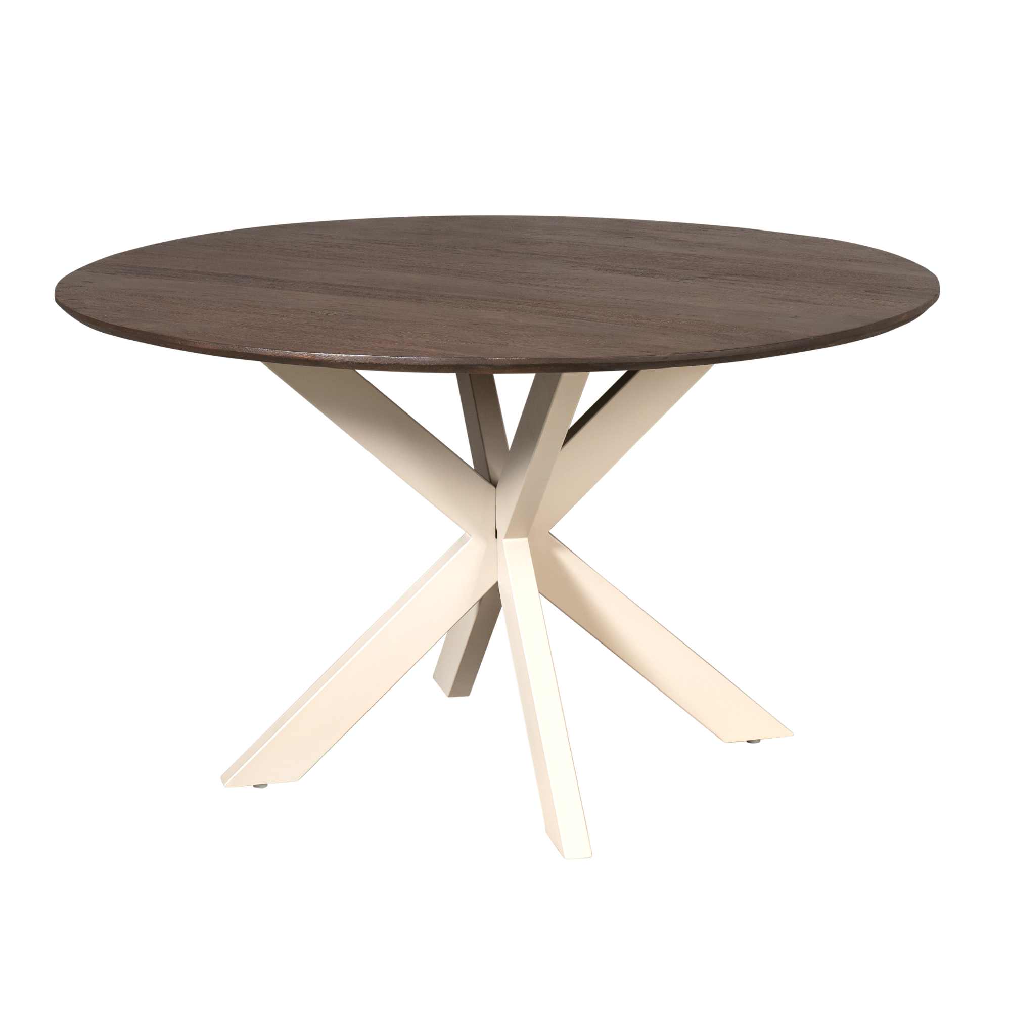 Starfurn Eettafel Madison Brown | 130 cm | Poot Sand
