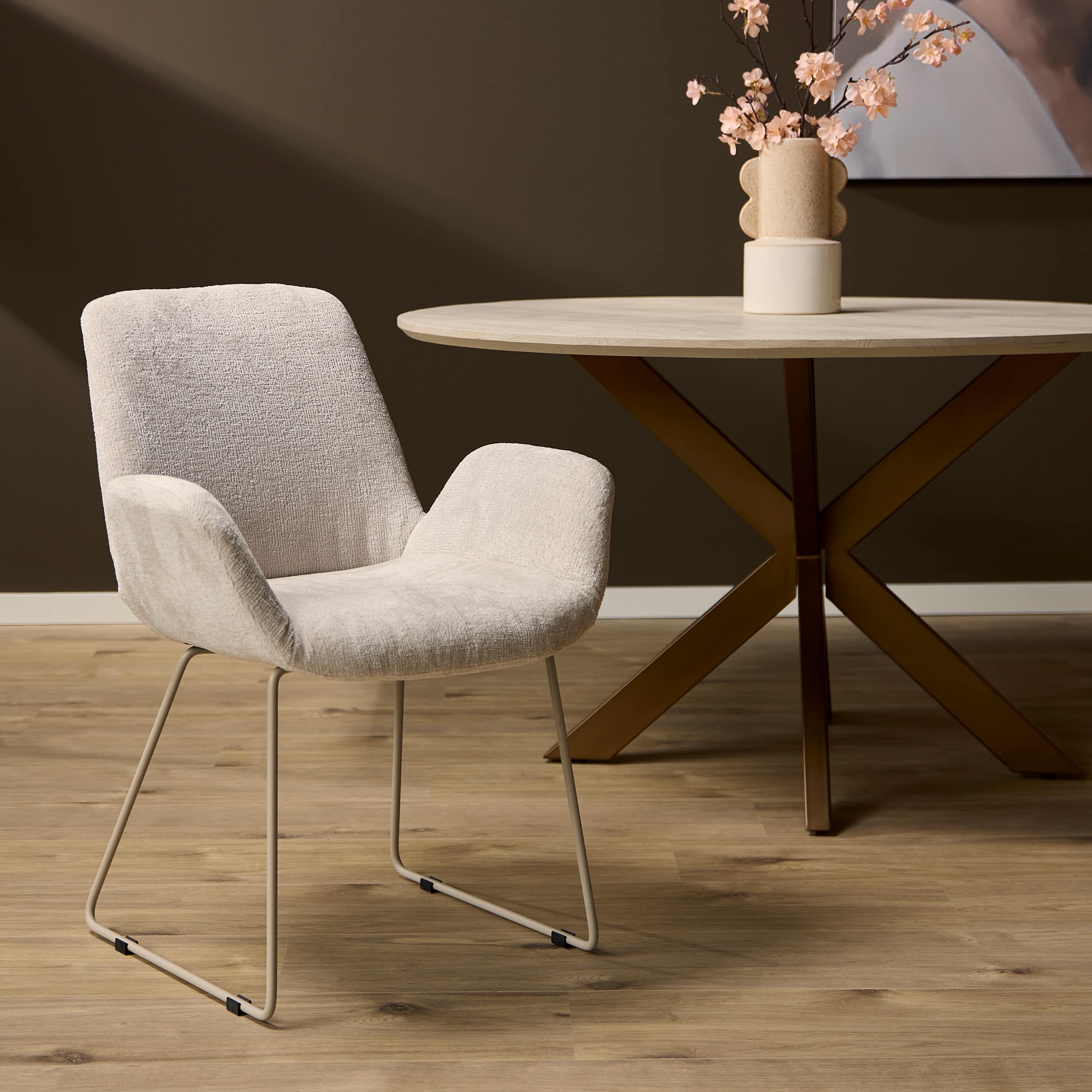 Starfurn Eetkamerstoel Evan | Sand