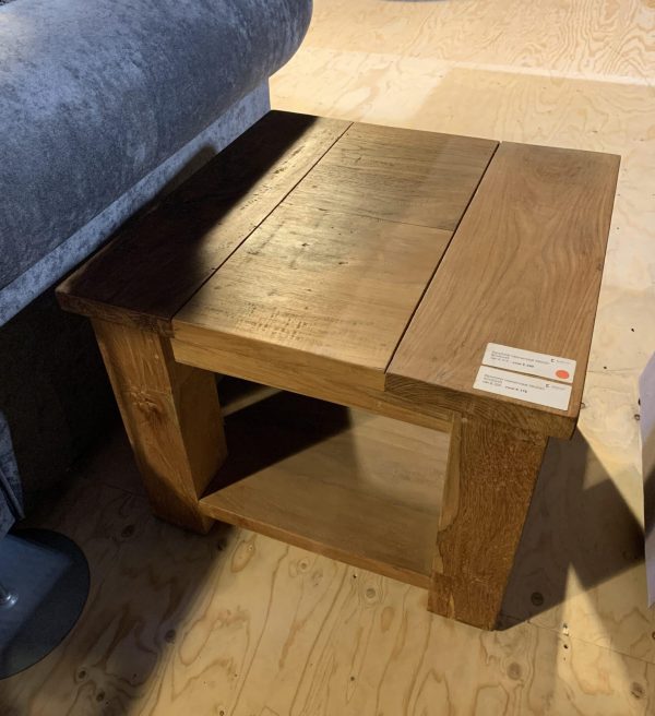 SHOWMODEL Tower Living bijzettafel Veenendaal met onderblad teak