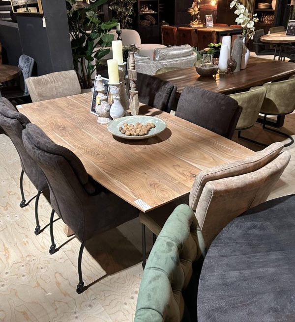 SHOWMODEL W&W armstoelen Lieke en eetkamerstoelen Lotte set van 6