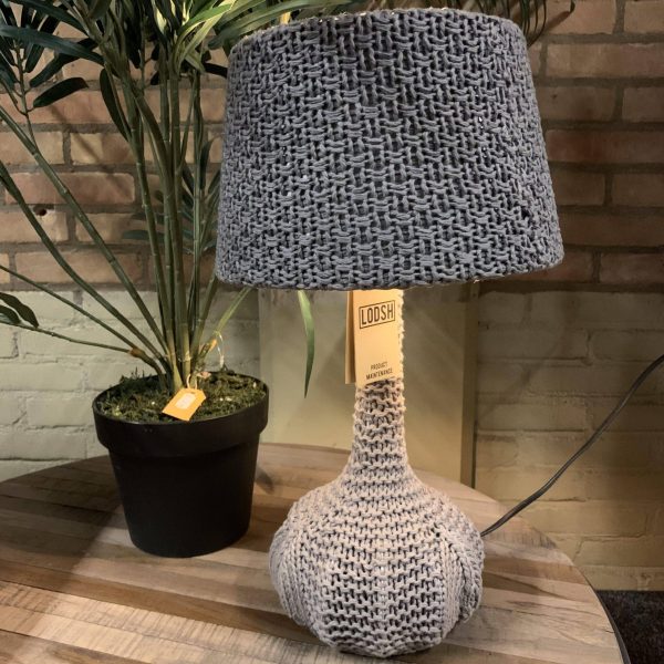 OPRUIMING Tafellamp Lodsh grijs