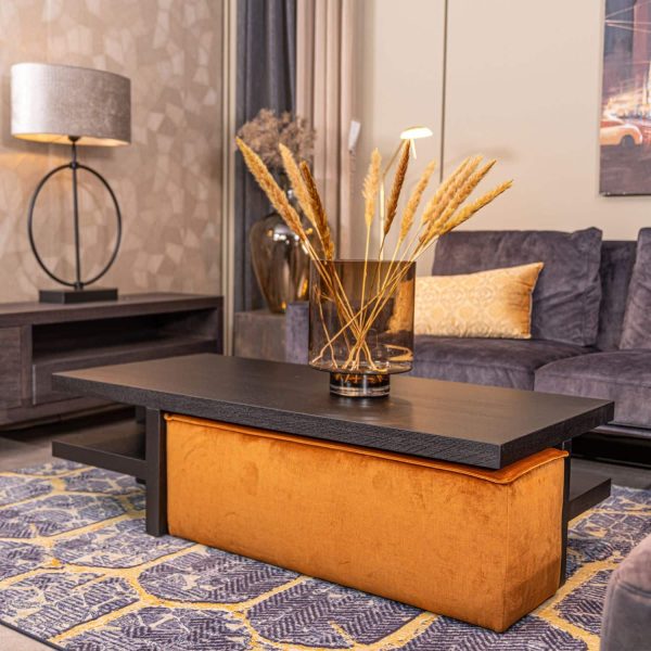 Van der Drift salontafel Marque type XIX 140x70x40 cm eiken