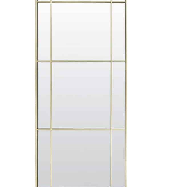 Light & Living spiegel 77x3x183 cm Rincon smoke glas+goud