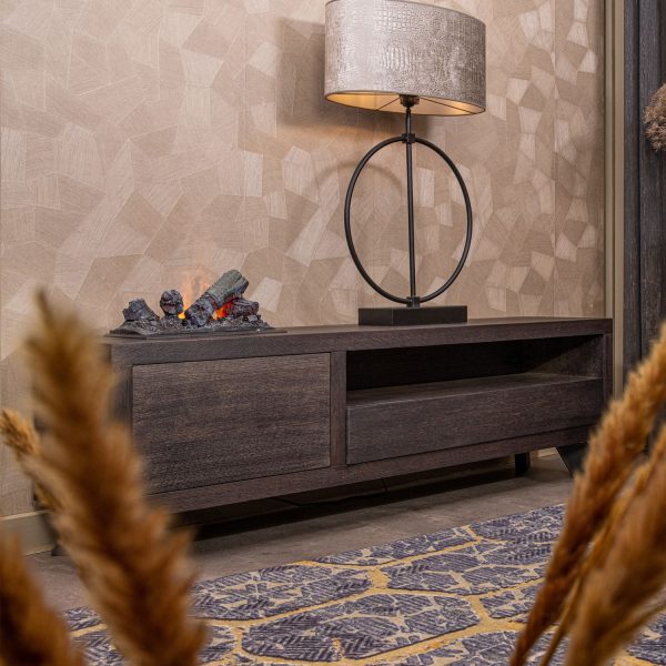 Van der Drift tv meubel Marque Type XI 180x45x40 cm eiken