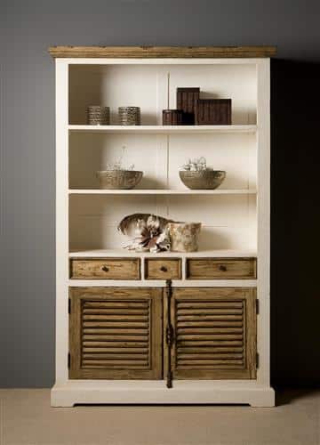 Tower Living boekenkast Amanda 120x35x190 cm grenen