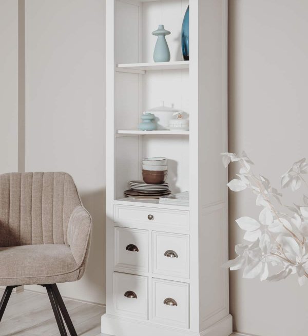 Tower Living boekenkast Fleur 66x40x191 cm grenen