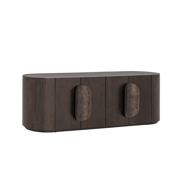 Tower Living dressoir Allure 180x50x70 cm donkerbruin eiken