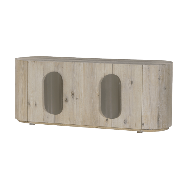 Tower Living dressoir Allure 180x50x70 cm white wash eiken