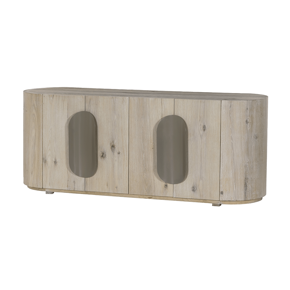 Tower Living dressoir Allure 180x50x70 cm white wash eiken