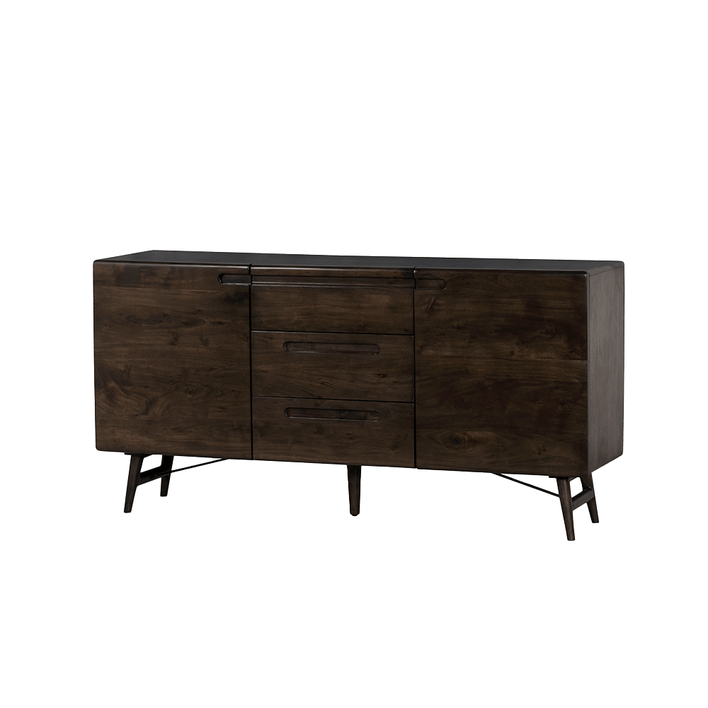 Tower Living dressoir Aura 160x40x80 cm espresso acacia