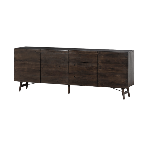Tower Living dressoir Aura 210x40x80 cm espresso acacia