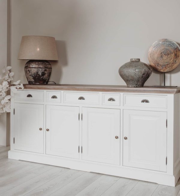 Tower Living dressoir Fleur 200x50x90 cm grenen