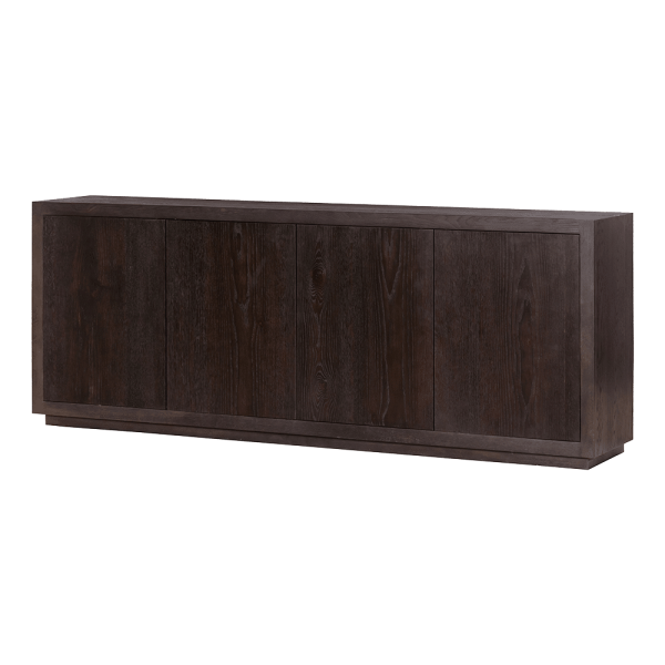 Tower Living dressoir Mincio 220x42x86 cm donkerbruin eiken