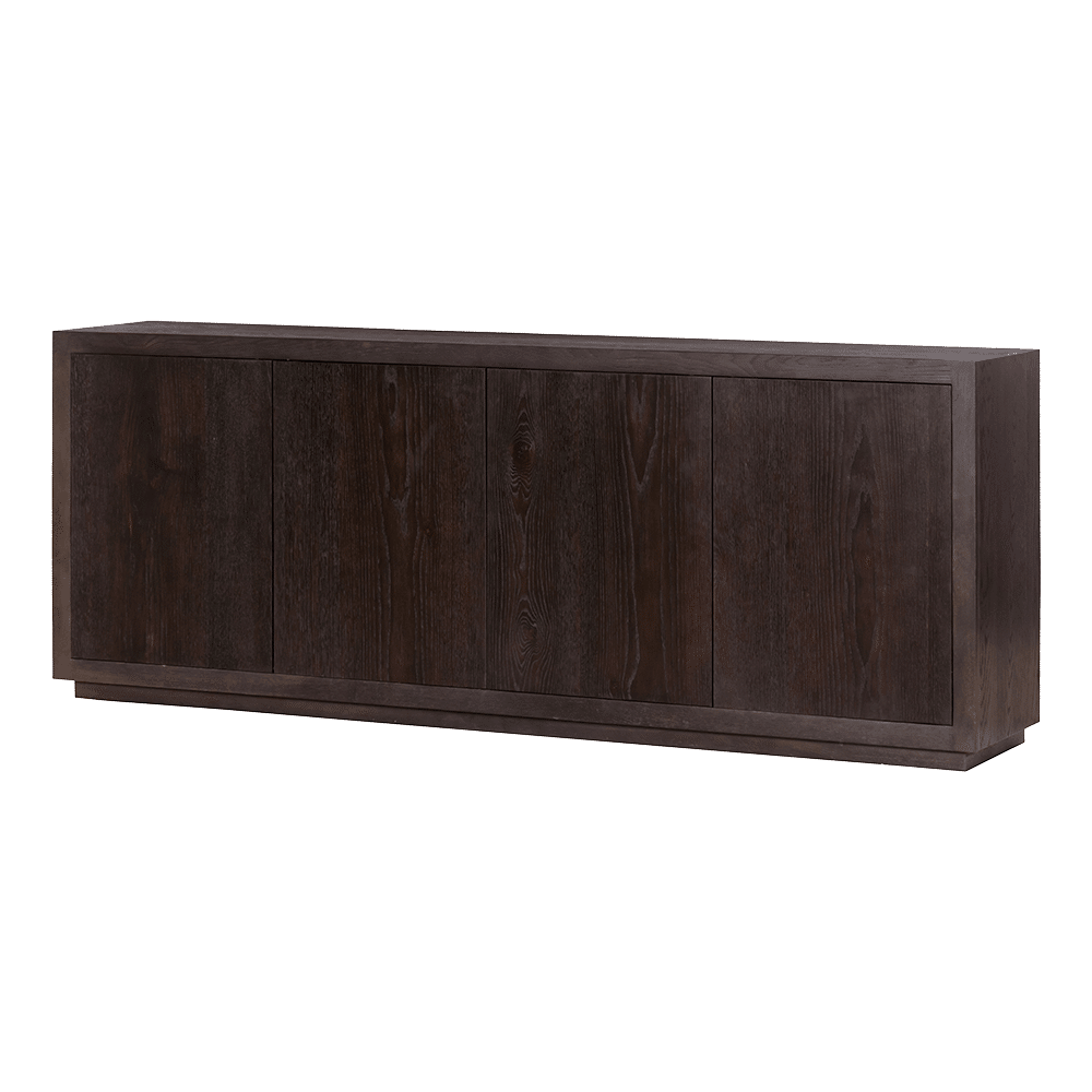 Tower Living dressoir Mincio 220x42x86 cm donkerbruin eiken