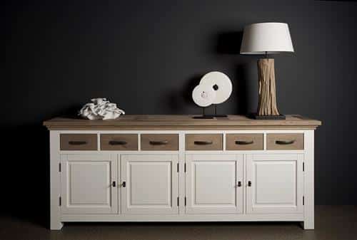 Tower Living dressoir Parma Toscana 220x50x90 cm eiken