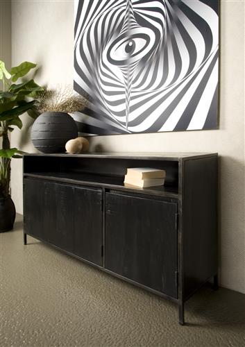 SHOWMODEL Tower Living dressoir Paterno mangohout 155x40x85 cm