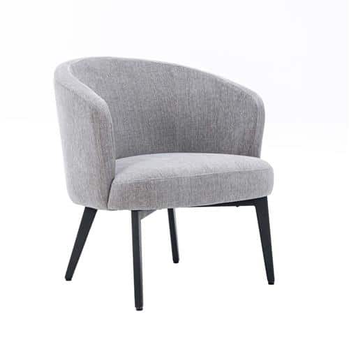 Tower Living fauteuil Albi met arm grijs