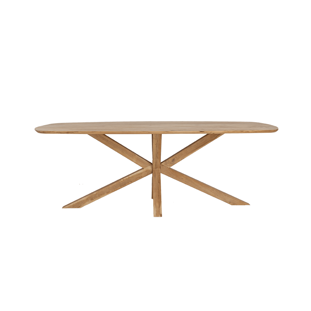 Tower Living eettafel Crotone 260x110x77 cm acacia