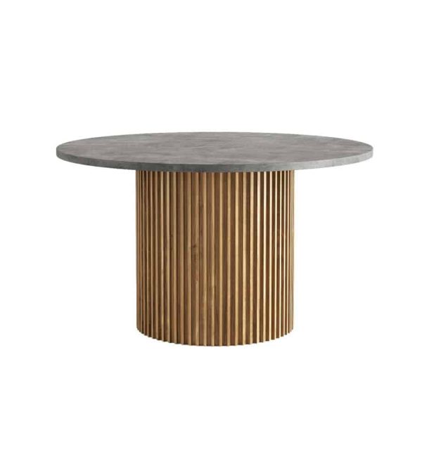 Tower Living eettafel Palazzo 130 cm rond teak