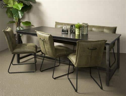 SHOWMODEL Tower Living eettafel Paterno 240 cm mangohout