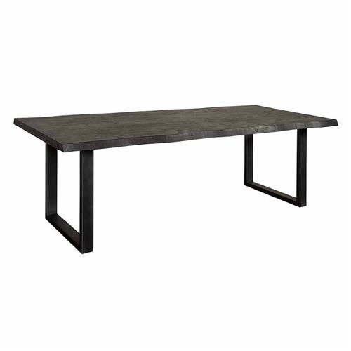 Tower Living eettafel Ultimo 160x90x78 cm black acacia