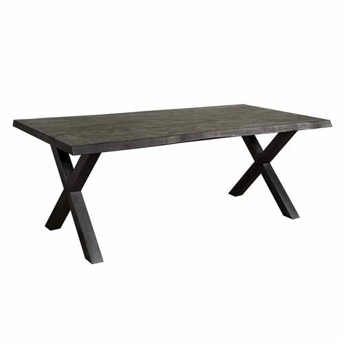 Tower Living eettafel Xara 240x100x78 cm black acacia