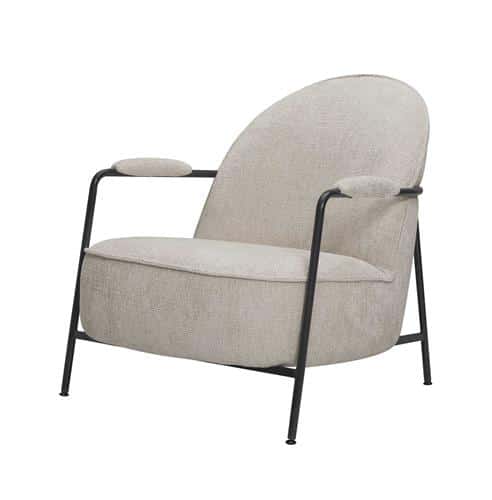 Tower Living fauteuil Amelia met arm beige