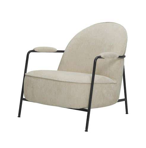 Tower Living fauteuil Amelia met arm creme