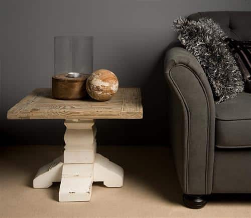 Tower Living hoektafel Amanda 60x60x45 cm grenen