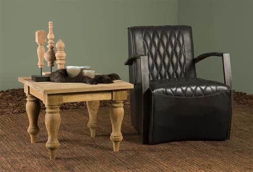 Tower Living hoektafel Bologna 60x60x45 cm teak