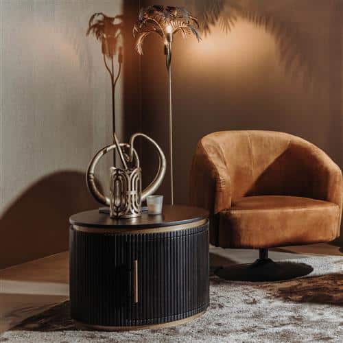 Tower Living hoektafel Rivello 60x60x50 cm mangohout