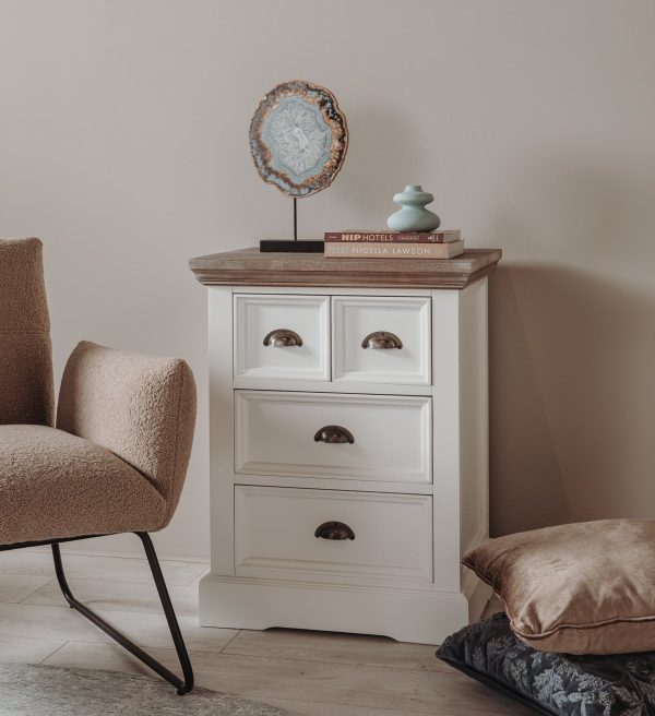 Tower Living ladekast Fleur 56x43x73 cm grenen