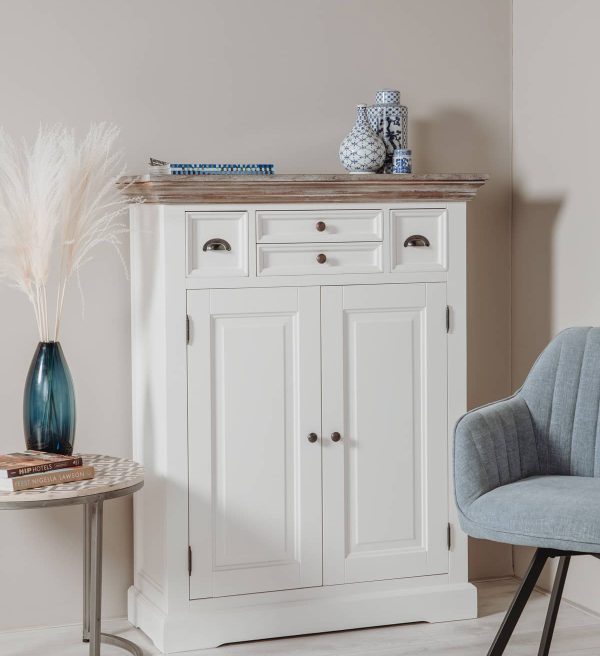 Tower Living meidenkast Fleur 100x40x128 cm grenen