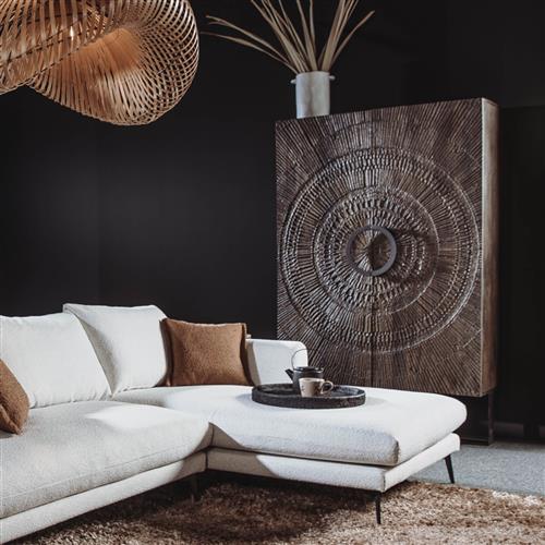 Tower Living opbergkast Padua 120x48x190 cm mangohout