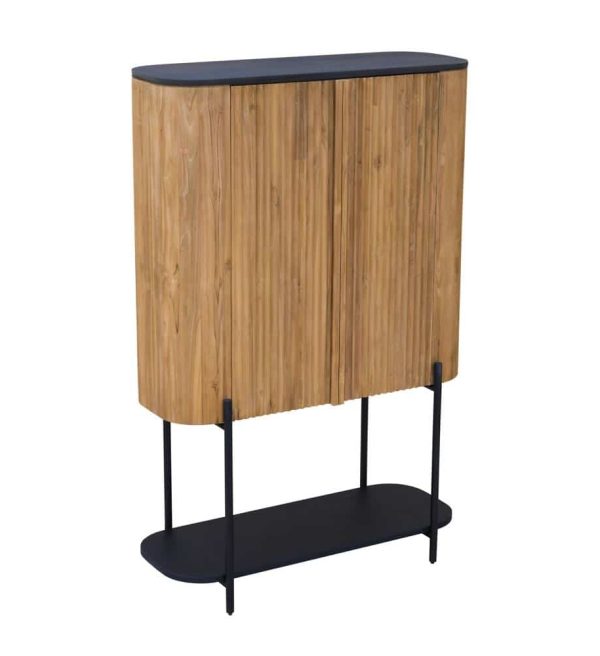 Tower Living opbergkast Palazzo 105x45x160 cm teak