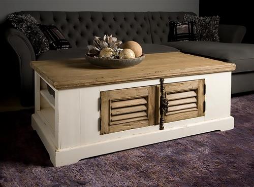 Tower Living salontafel Amanda 135x75x50 cm grenen