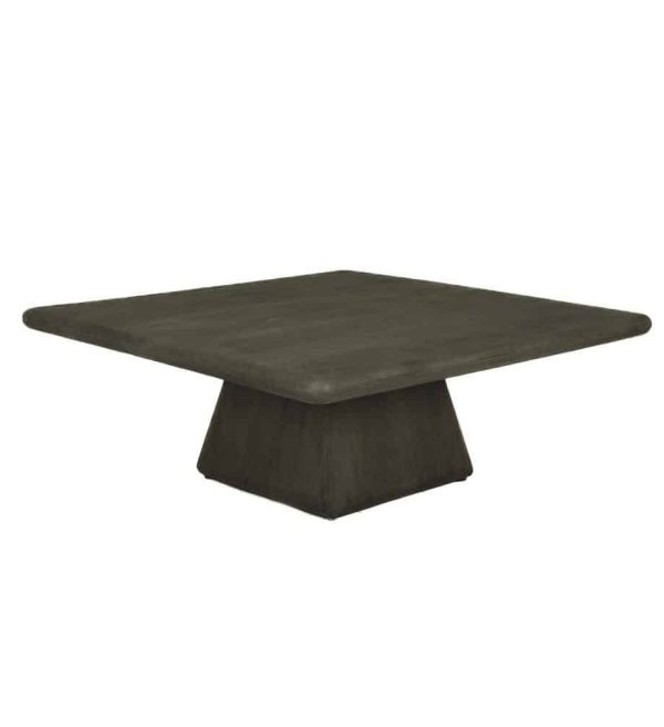 Tower Living salontafel Asti 90x90x40 cm vierkant mangohout olijfbruin