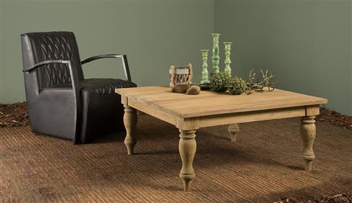 Tower Living salontafel Bologna 100x100x45 cm teak