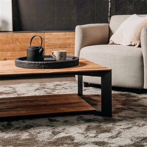 SHOWMODEL Tower Living salontafel Pandora gerecycled teak 135x75x35 cm