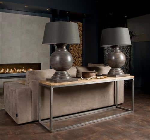 Tower Living sidetable Venetie 180x40x70 cm oud teak